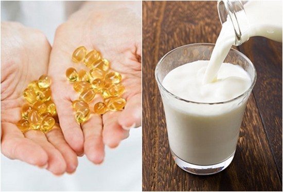 Vitamin e và sữa tươi